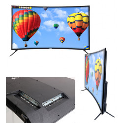 KMC 55 Inch 4K UHD Smart Curve LED TV