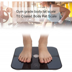 DIGI Plus Smart Wireless Digital Bathroom Scales with LCD Display for Body Weight Fat Water BMI BMX Muscle Mass