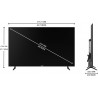 Nikai 50 Inch UHD Vidaa Smart LED TV - UHD50SVDLED, Black