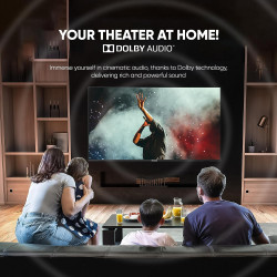 Nikai 75 inch Smart UHD Web OS LED TV with Dolby Digital